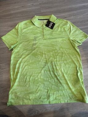 DSG Men's Neon Lime Polo